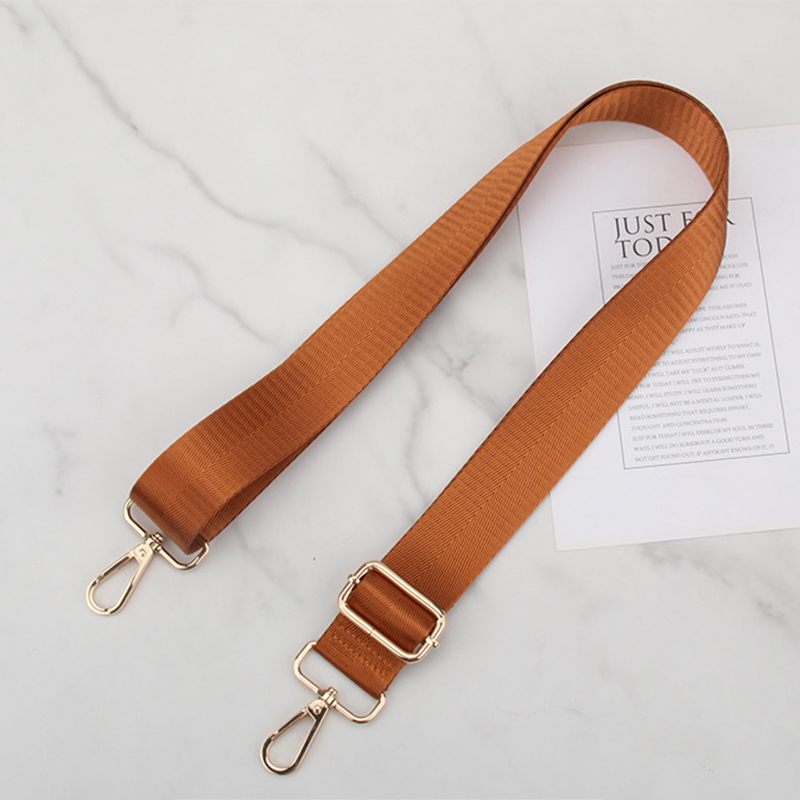 3.8 Herringbone Brown-Gold Buckle