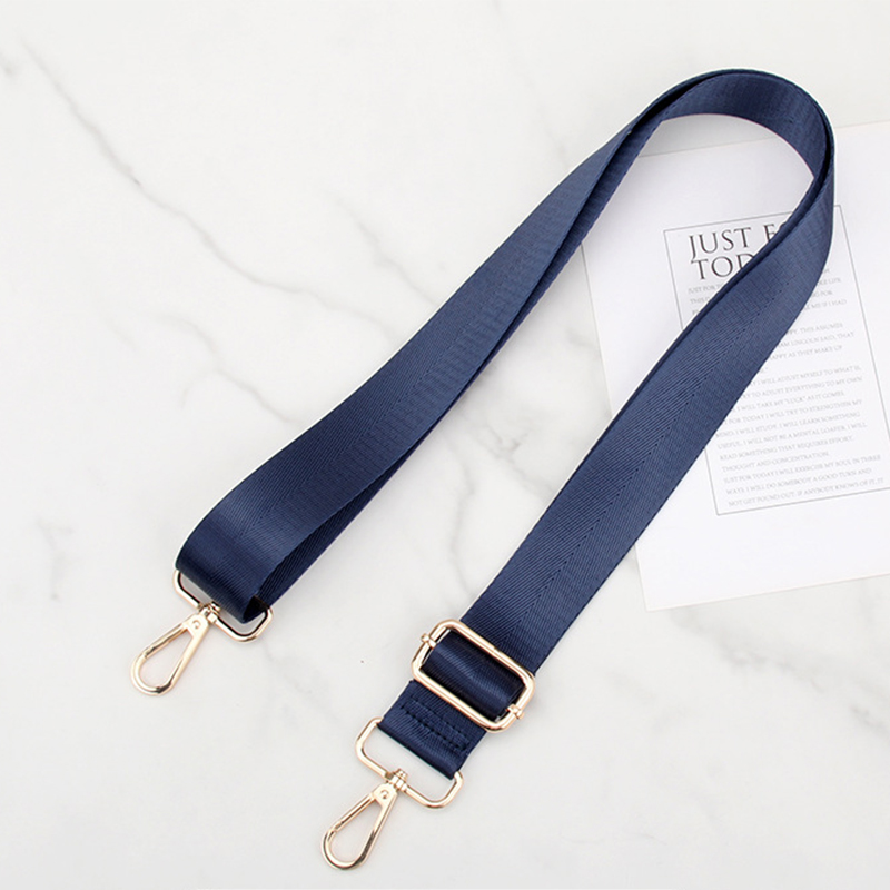 3.8 herringbone dark blue-gold buckle