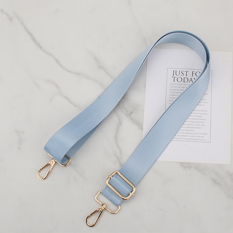 3.8 herringbone Lake Blue-Gold Buckle