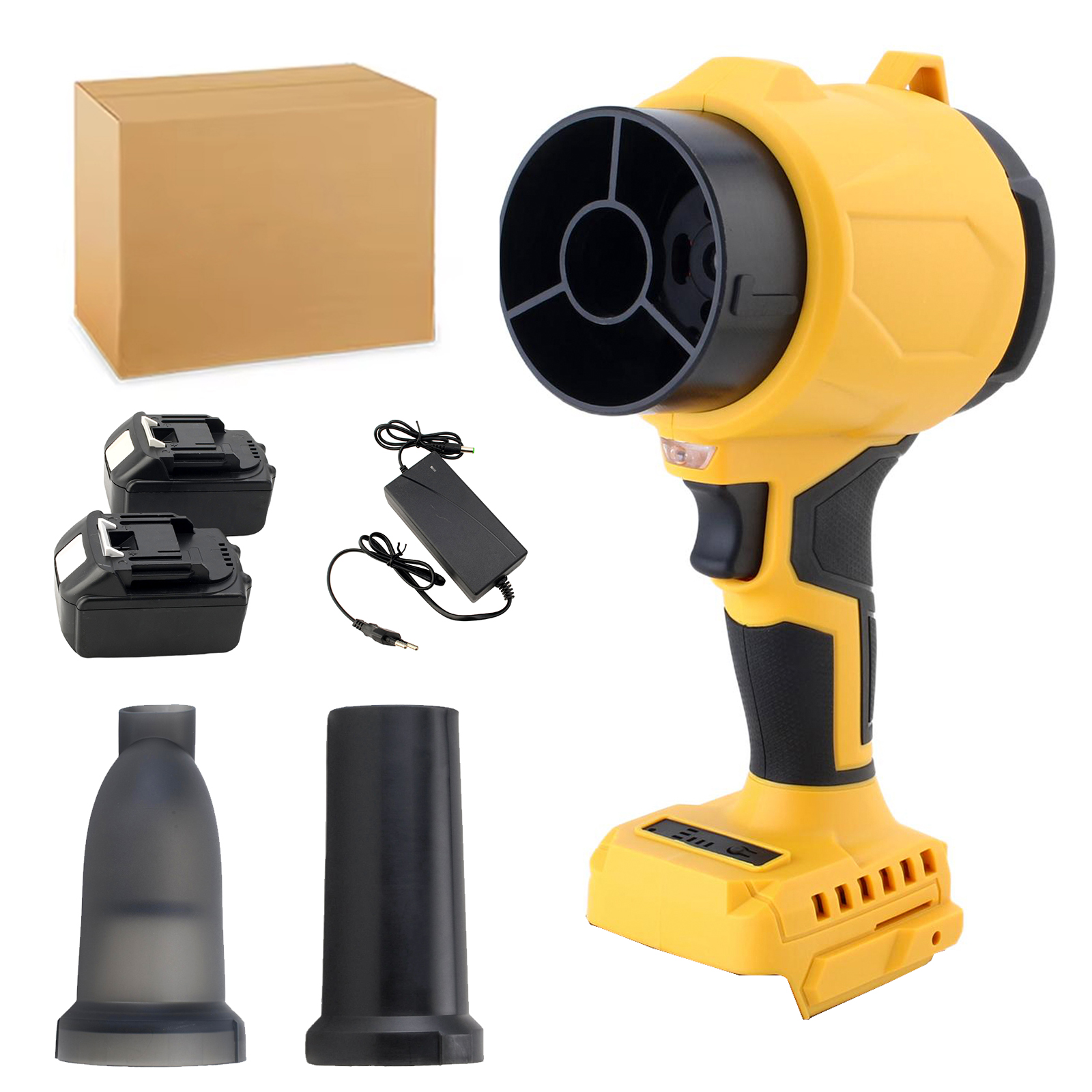 machine with 2 batteries 1 charger (Euro standard)