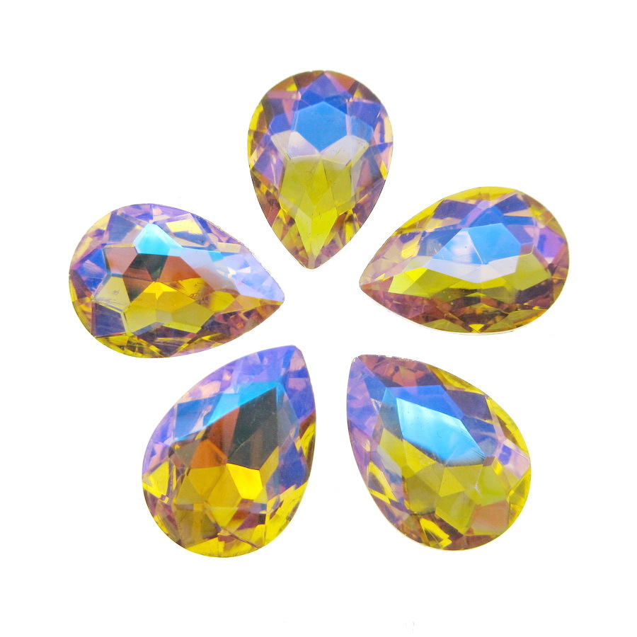 Golden Yellow AB18x25MM