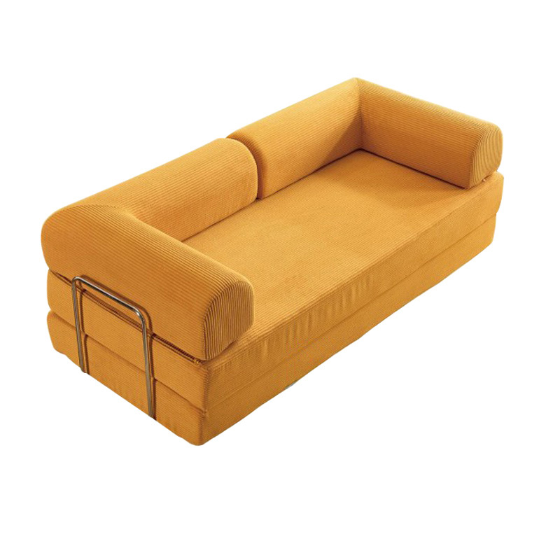 Ginger Yellow Corduroy High-Resilience Foam