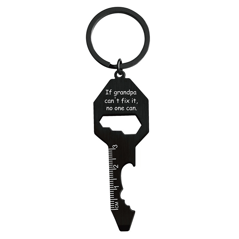 21:YSK021 key chain Whole Black