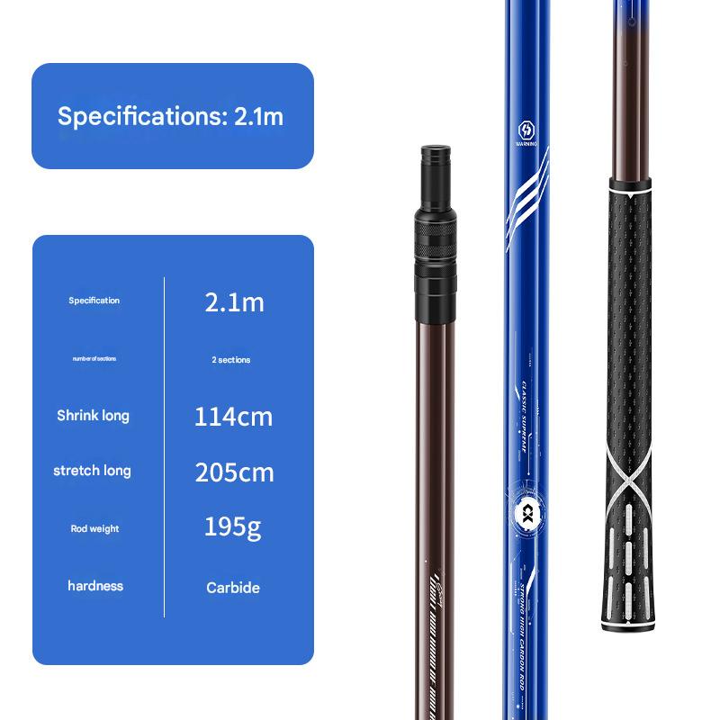 Reverse silk high carbon 2.1 m (no mesh head)