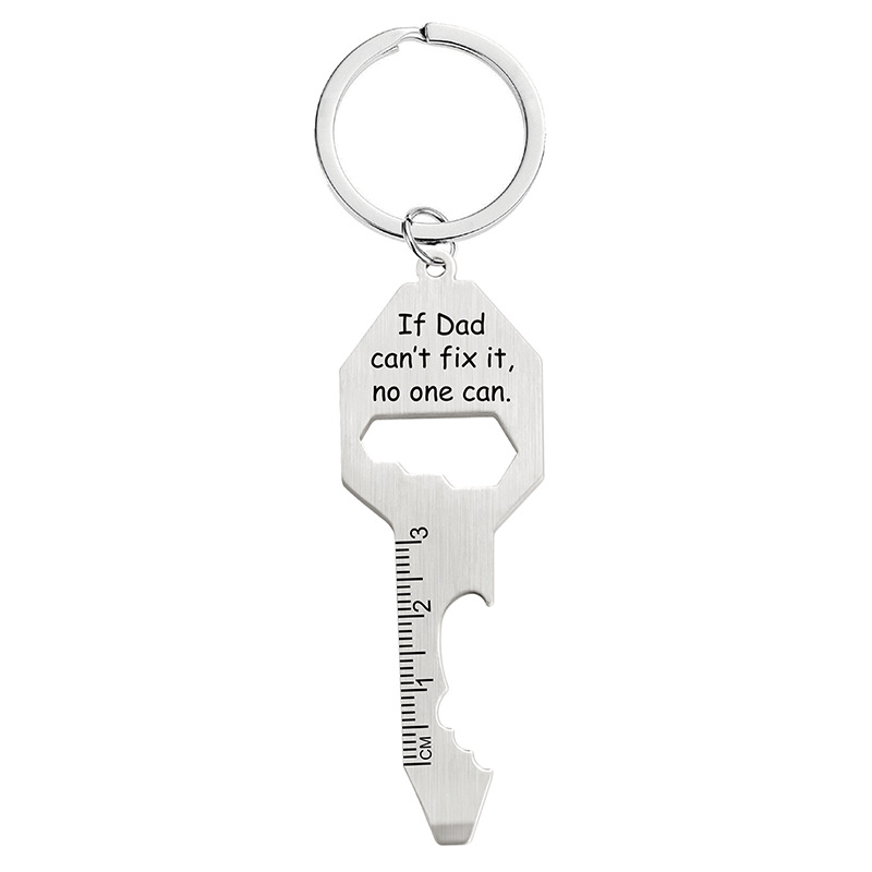 YSK025 key chain overall silver