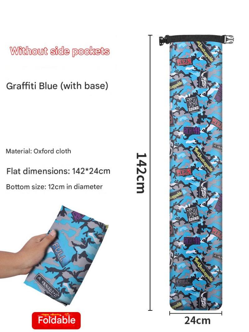 Umbrella bag: length 142cm [with bottom without side pocket-graffiti Blue]]