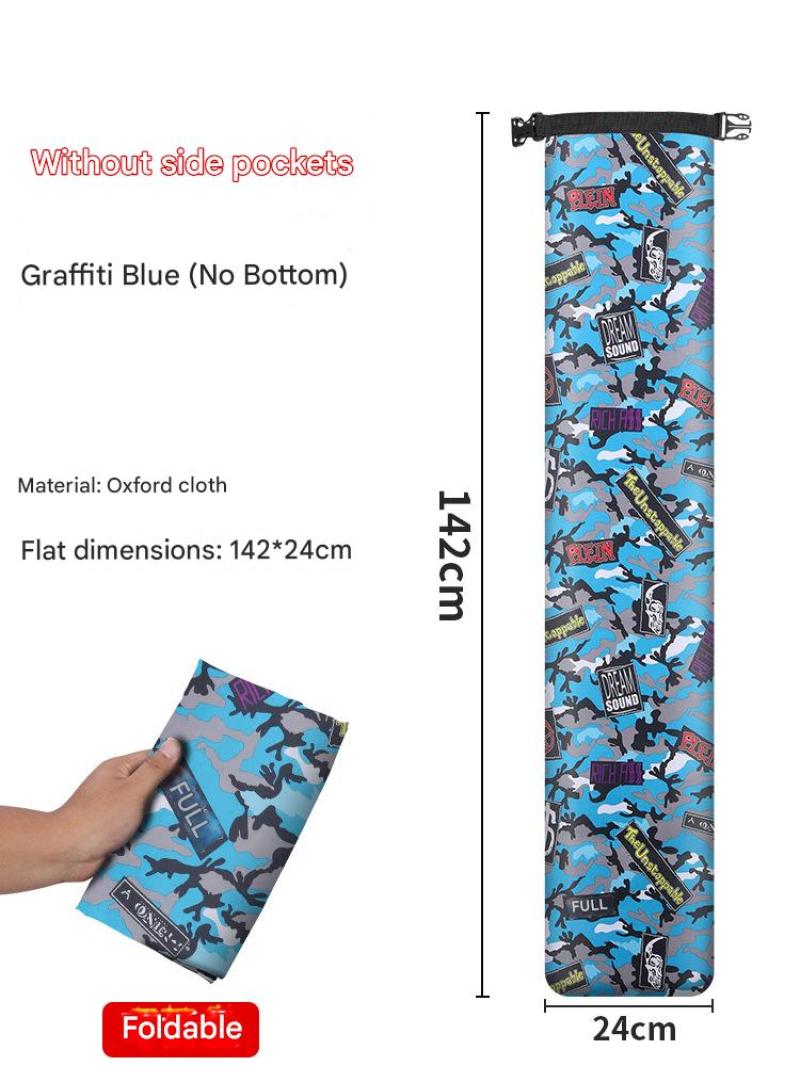 Umbrella bag: length 142cm [without bottom and side pocket-graffiti Blue]]