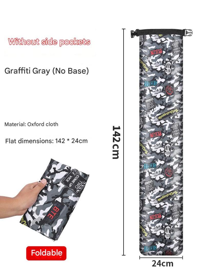 Umbrella bag: length 142cm [without bottom and side pocket-graffiti Gray]]
