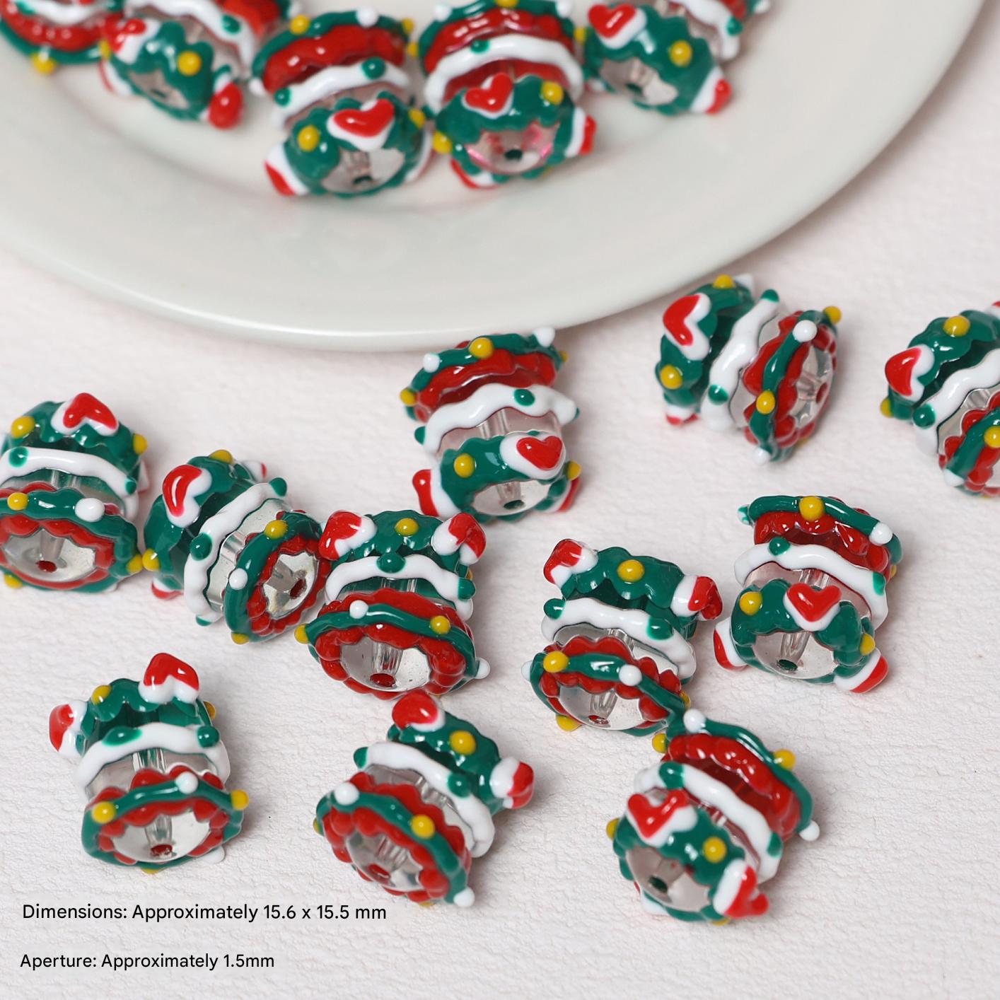 9:Oval christmas flower