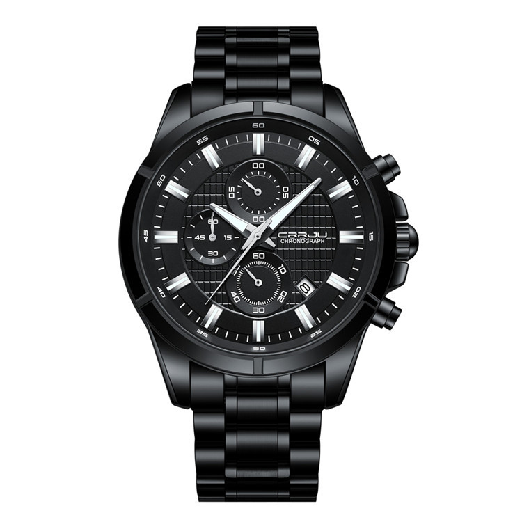 5:All Black Silver Needle