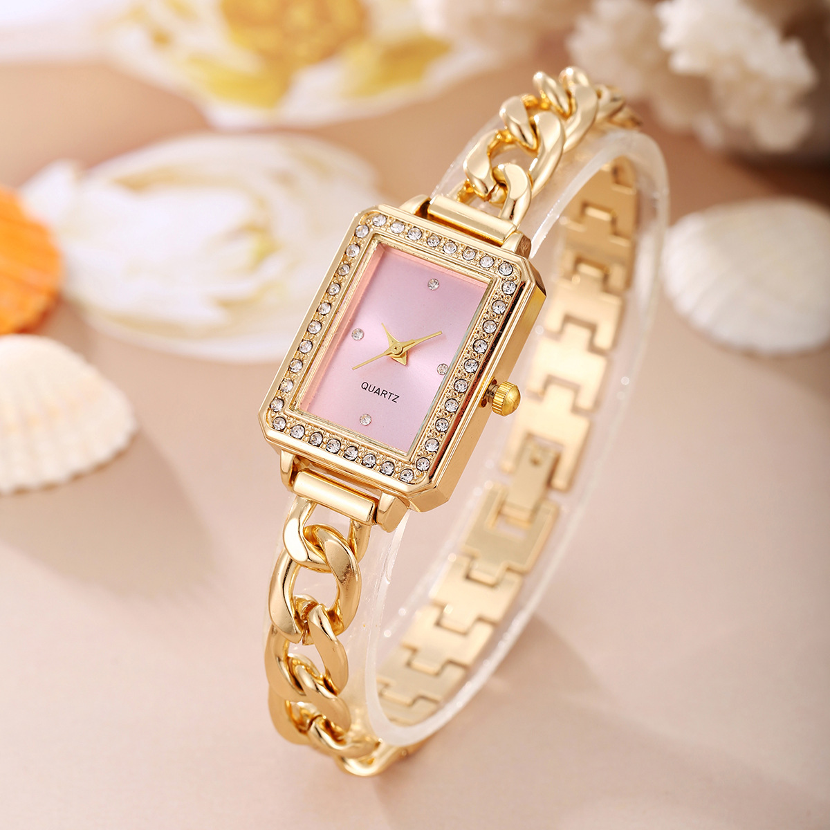 1:Golden pink surface