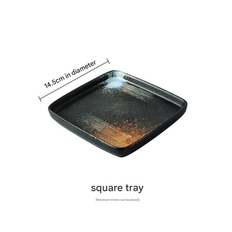 Square tray