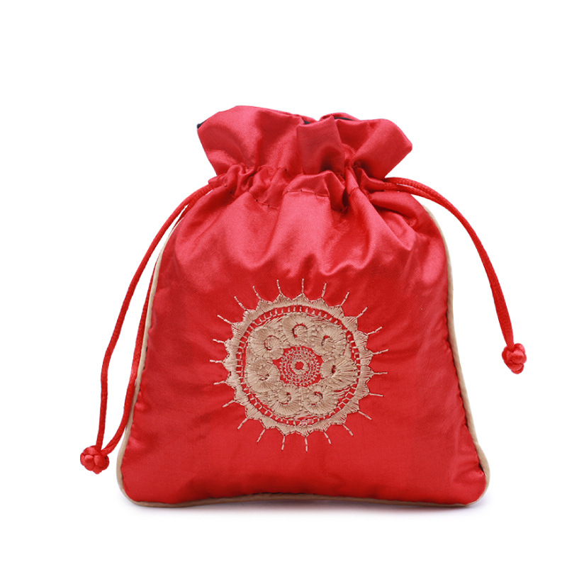 3:03573(3 A27-3) Red Small Sunflower Single