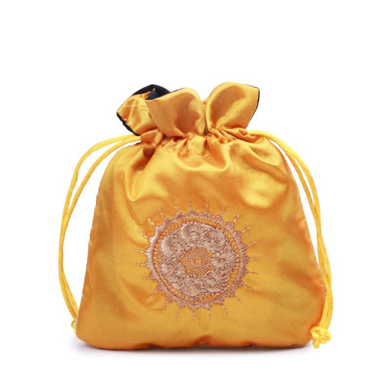 06185(18 A27-18) bright yellow small sunflower sin