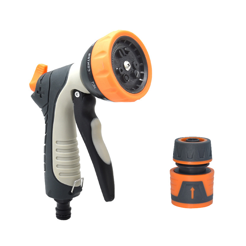 Water spray gun   4 points of glue-coated quick connection