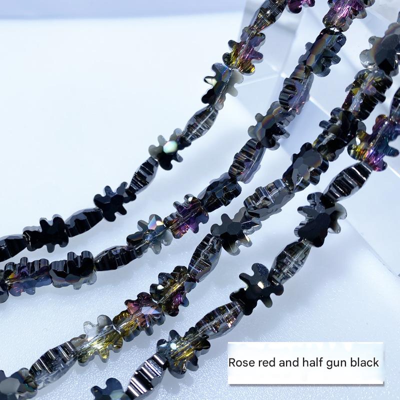 6:Rose Red half gun Black