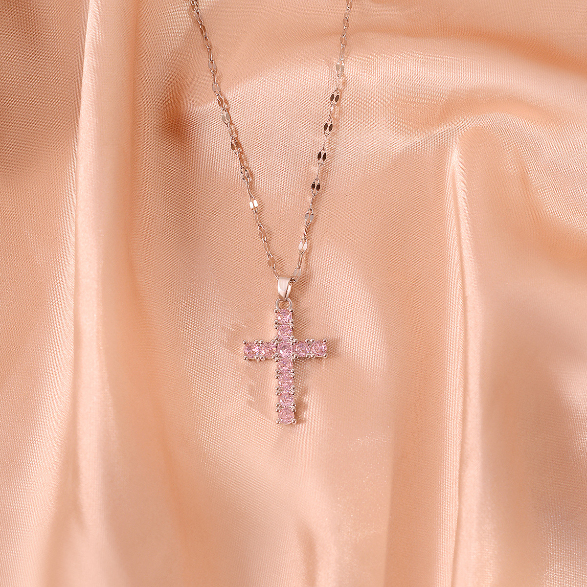 3:Silver - pink zirconium