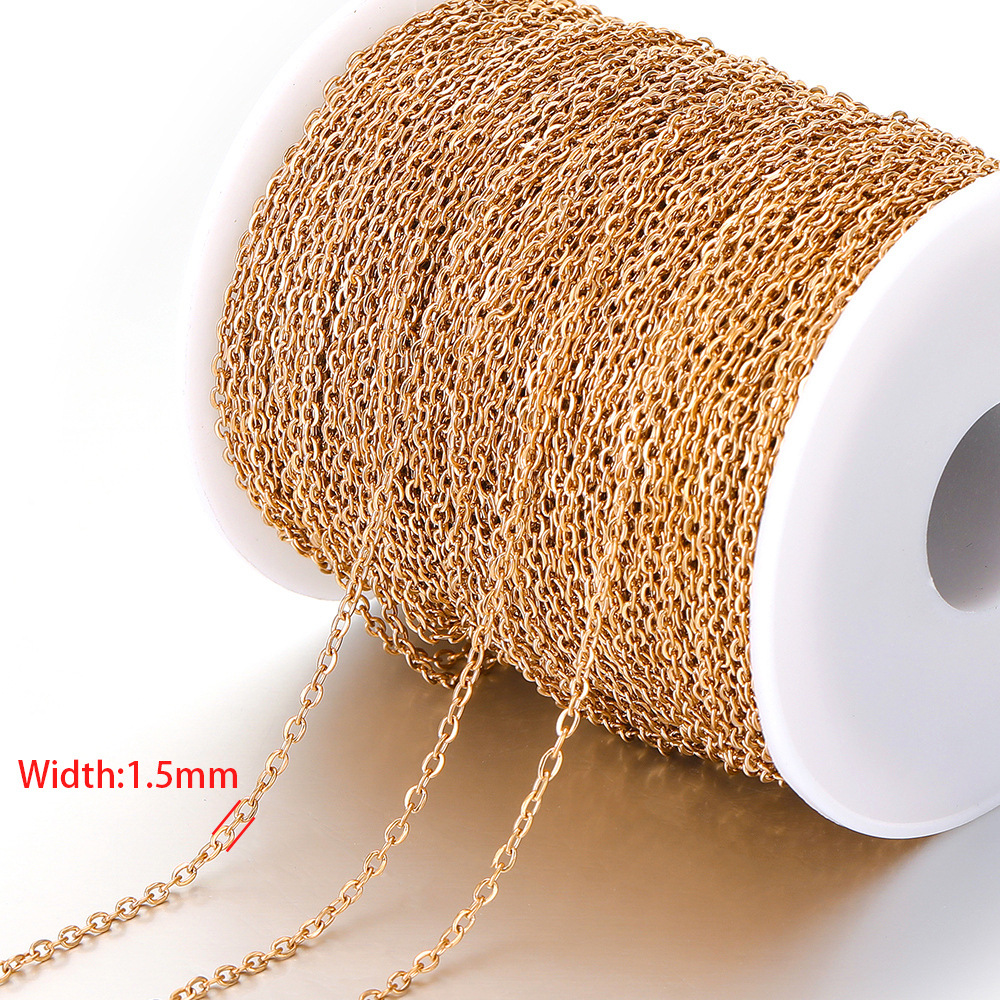 rose gold color 1.5mm