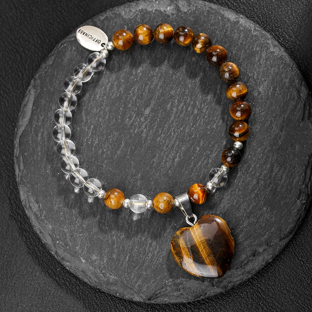 2:Tiger's Eye - White crystal