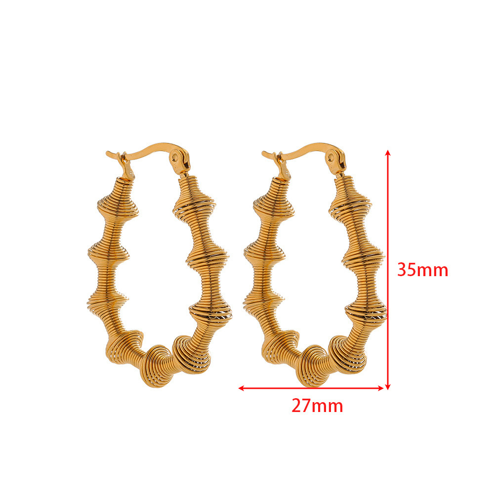 27*35mm U-shaped bamboo joint