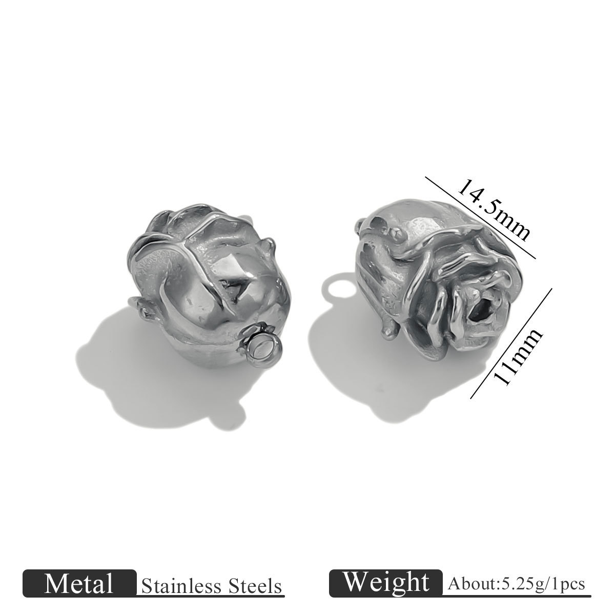 4:Steel-colored rose