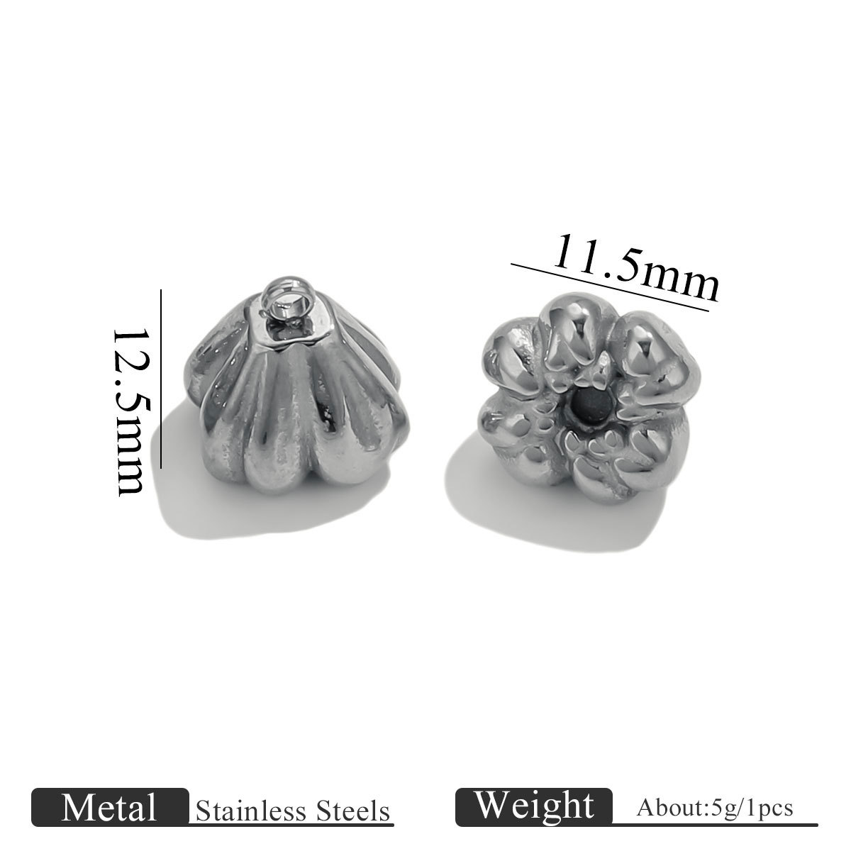 5:Steel-colored petals