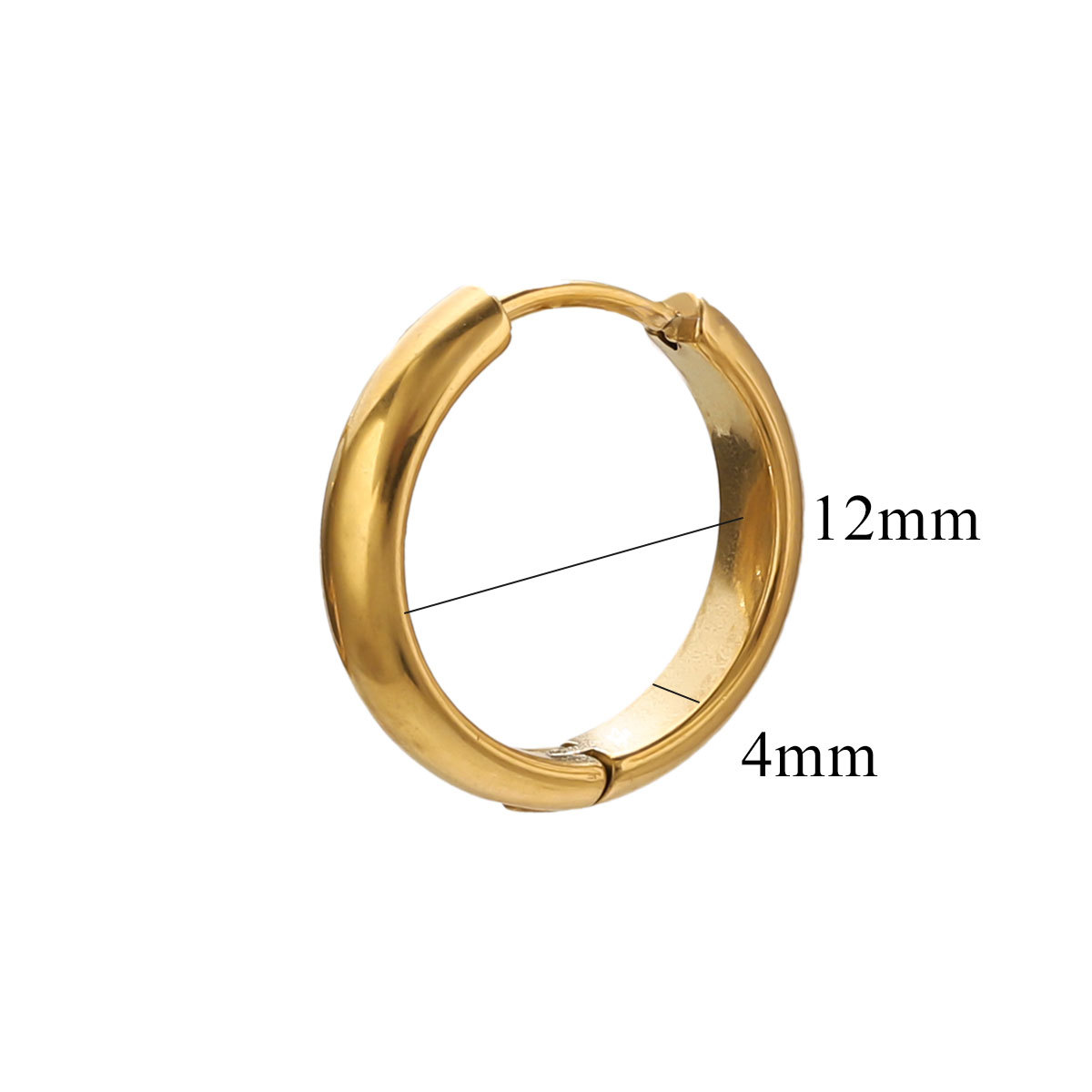 23:Gold 4x12mm