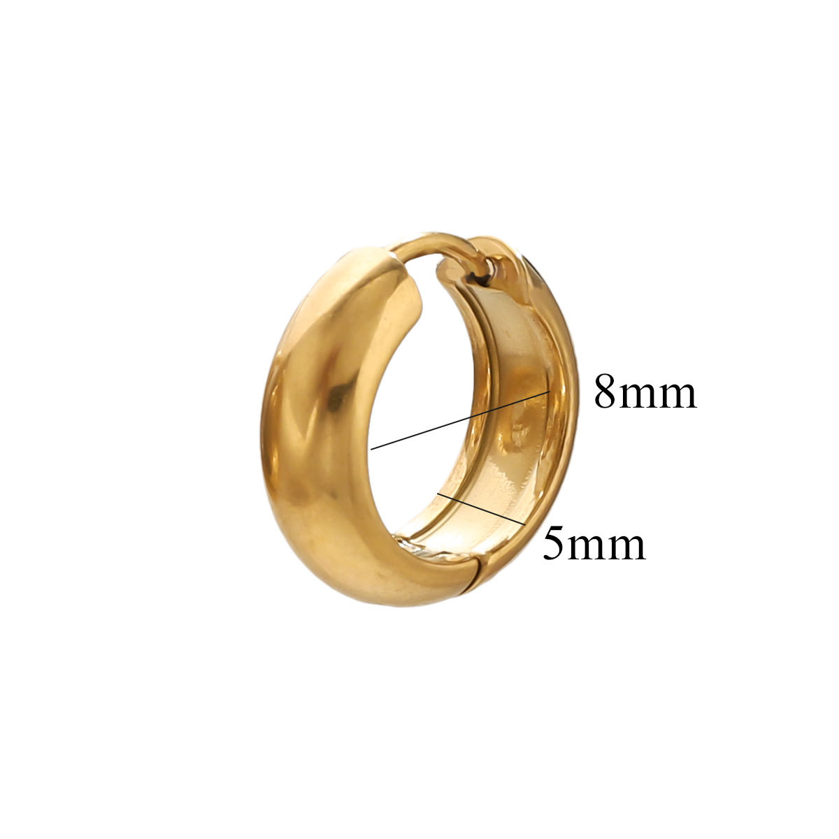 26:Gold 5x8mm