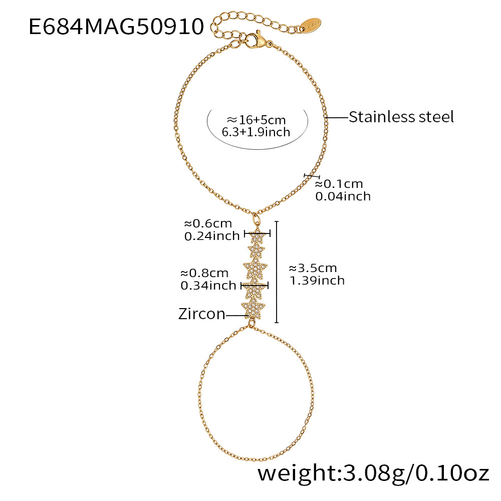 E684- Golden bracelet