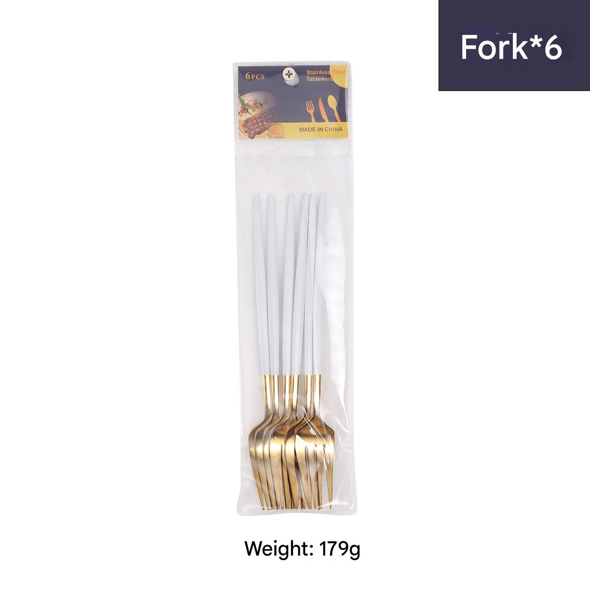 Fork 6pcs/Platinum