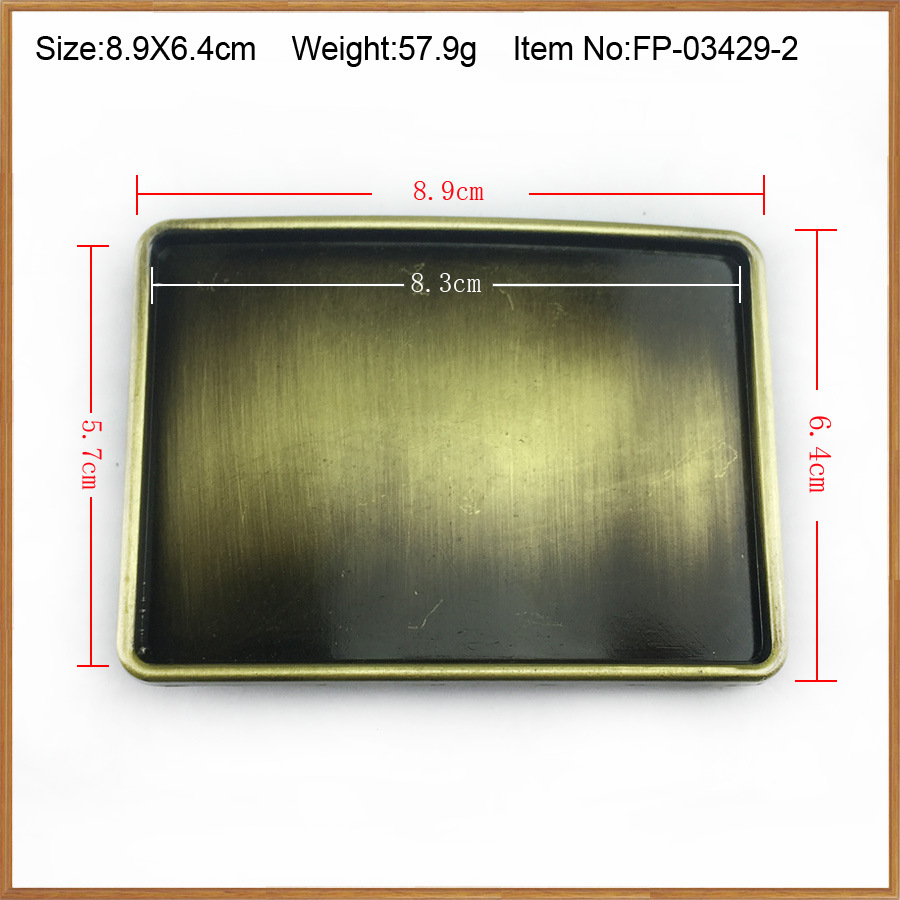 Rectangular, dark blue