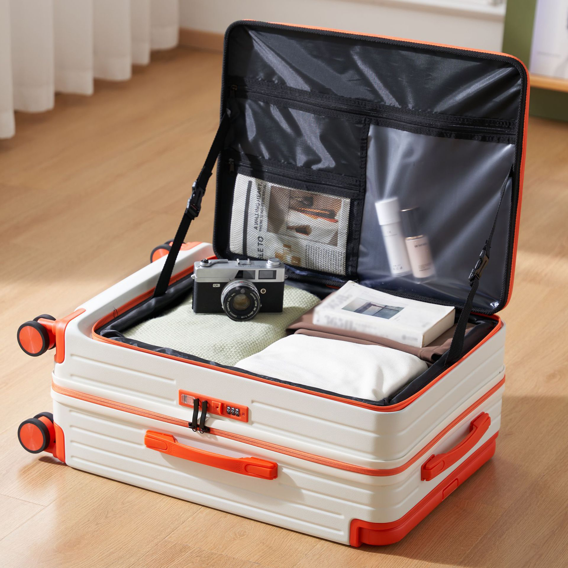 New white and orange