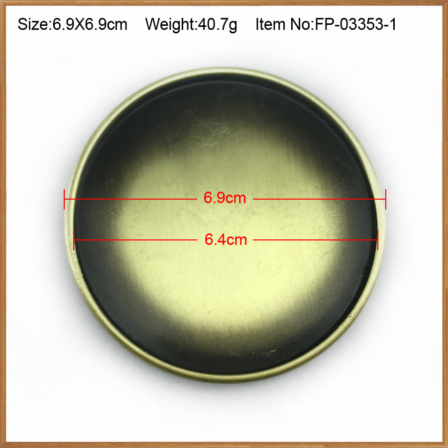 6:Round antique cyan 03353-1