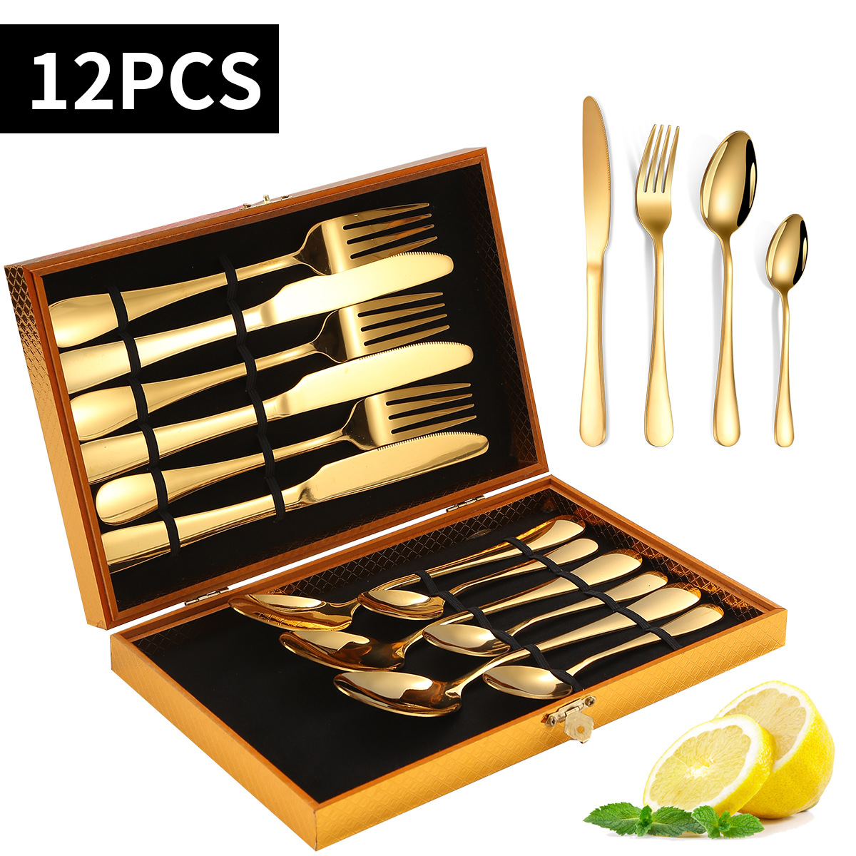 Gold 12-piece set