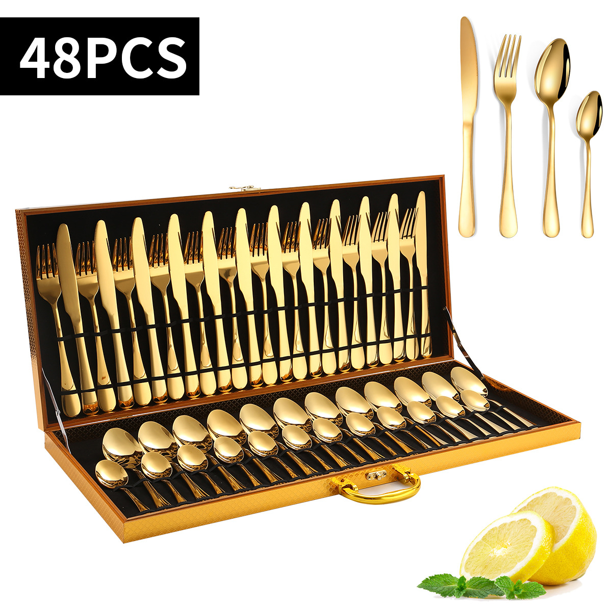 Gold 48-piece set