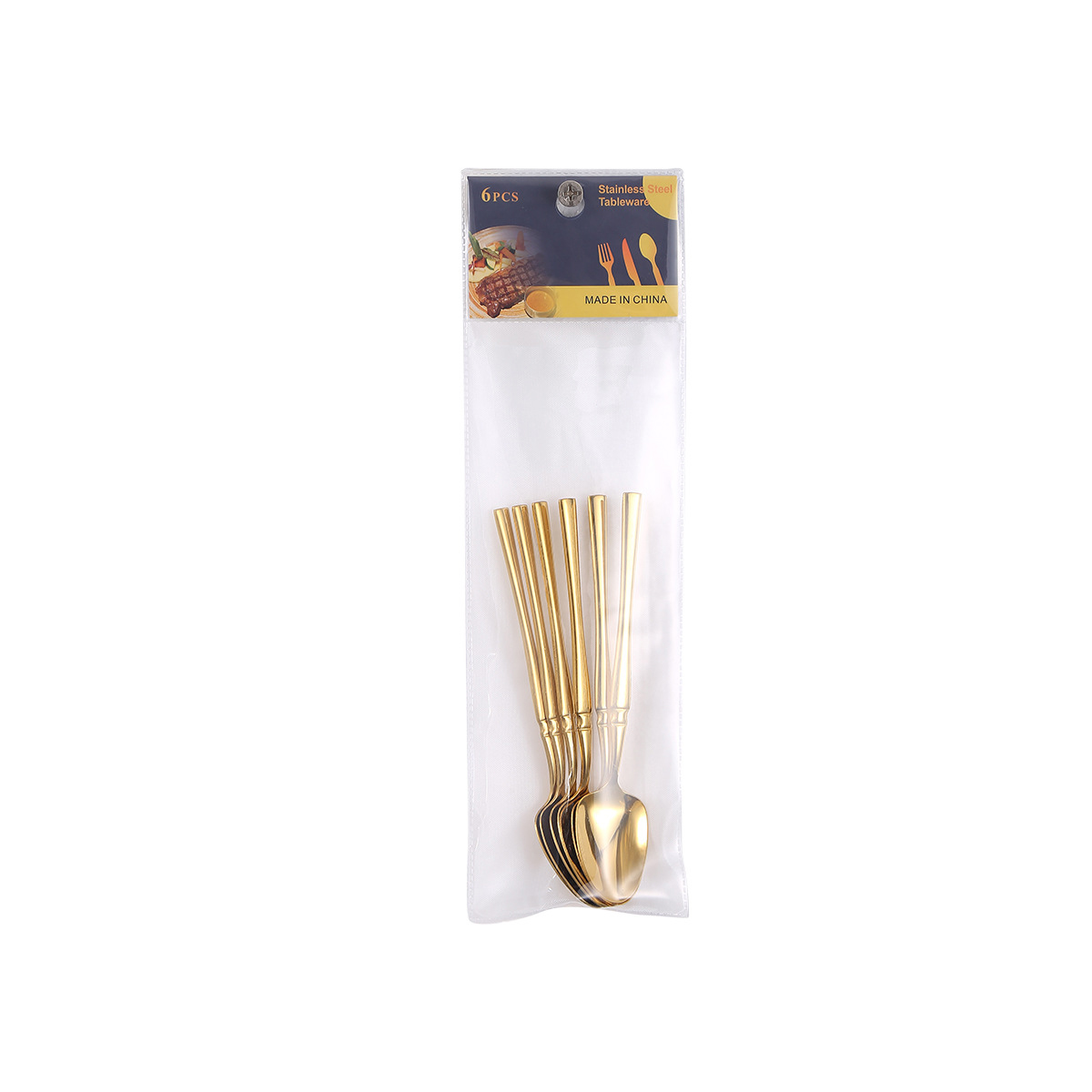 Tea Spoon 6pcs/Gold