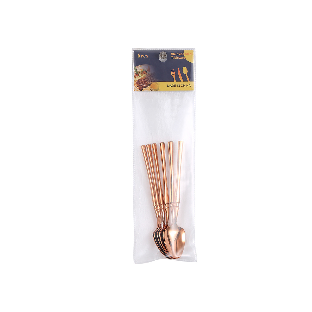 Tea Spoon 6pcs/Rose Gold
