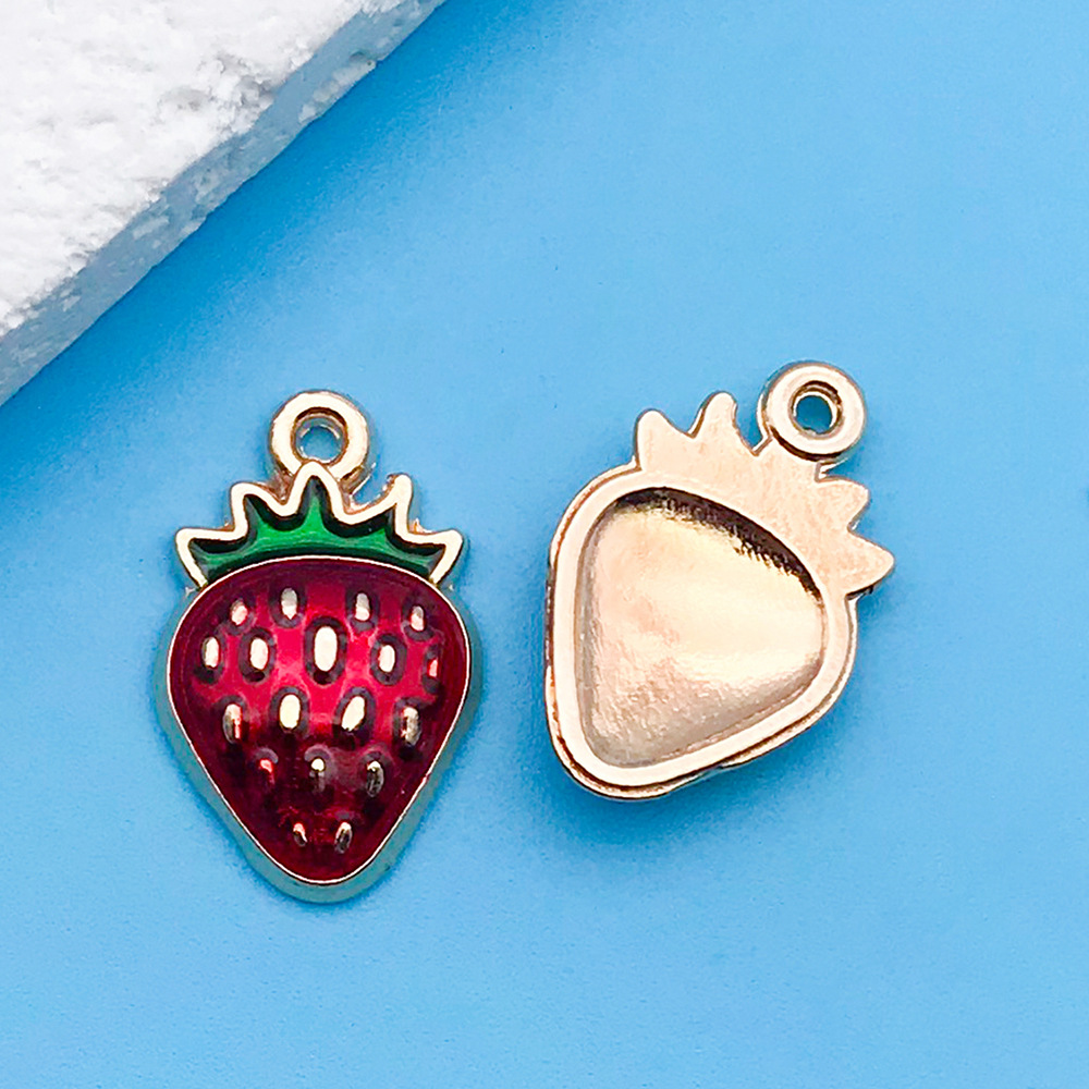 5:1 wine red drip fruit strawberry 10x17mm-10849-1g