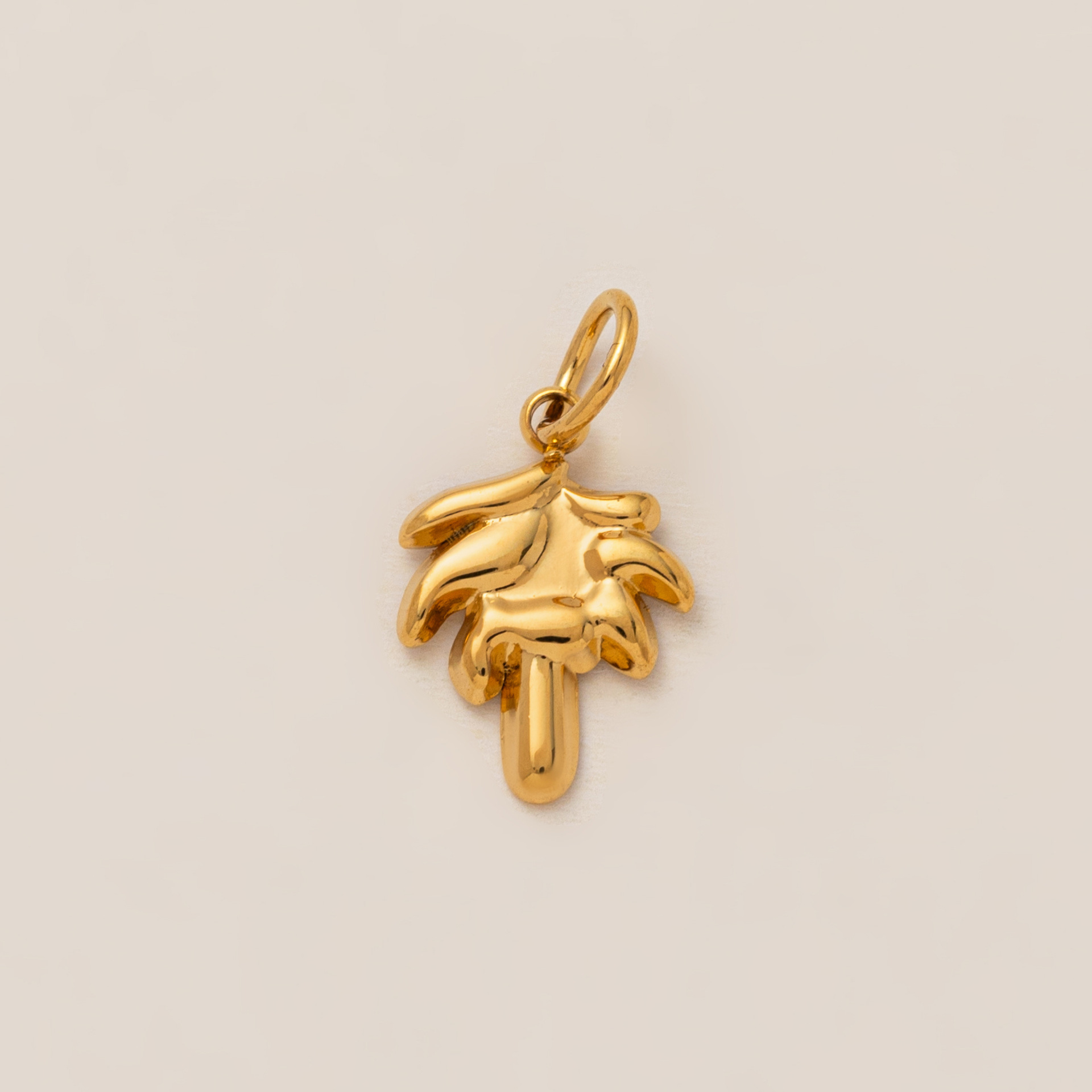 10:Coconut tree pendant