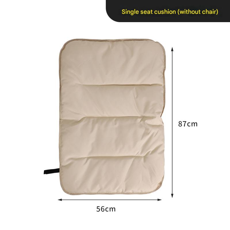 Khaki chair cushion (without Chair)