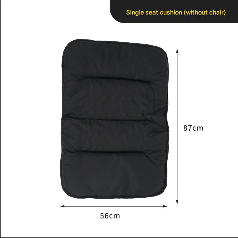Black Chair cushion (without Chair)