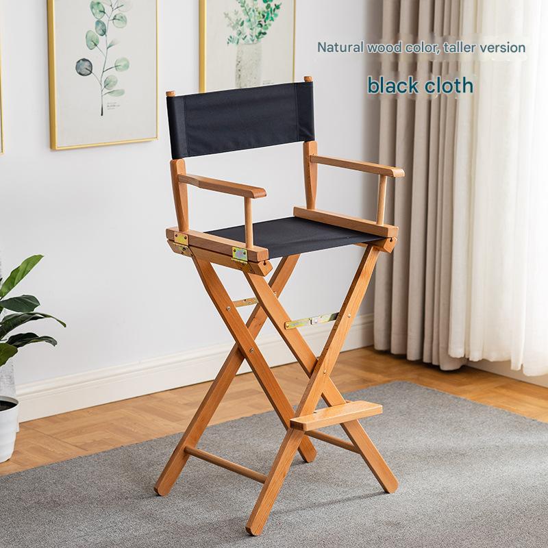 High-foot logs-black cloth