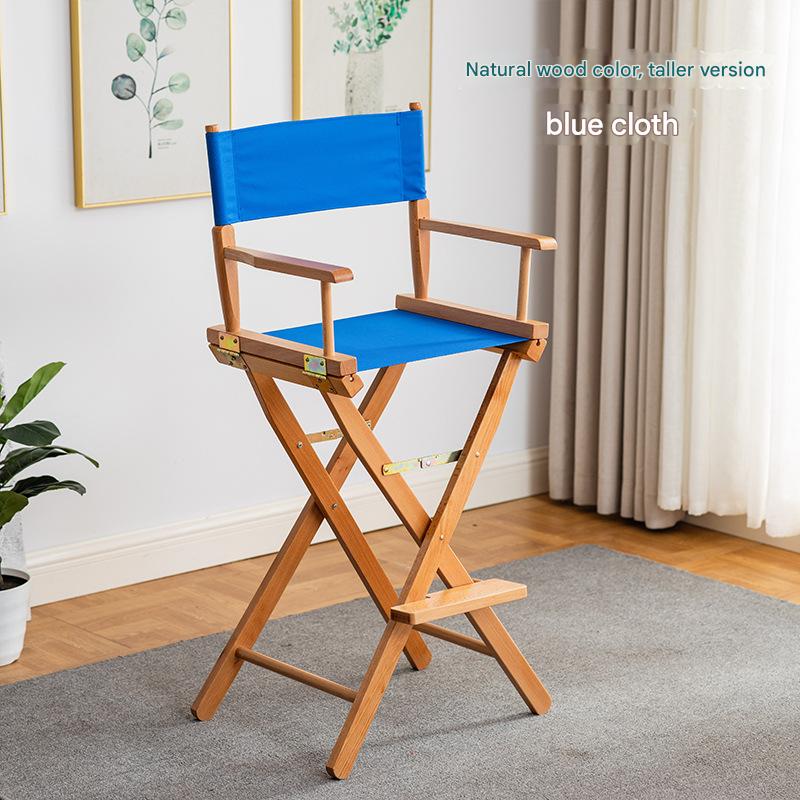 Tall logs ---- blue cloth