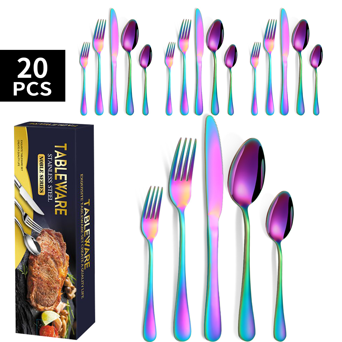 Color 20 piece set