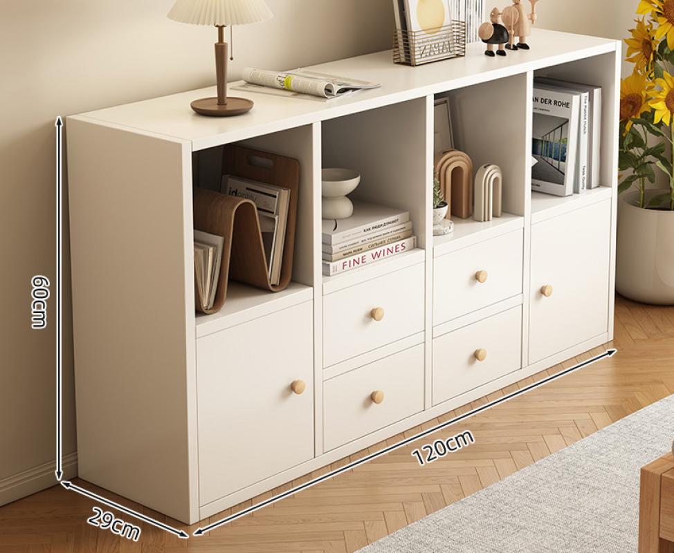 [dust-proof* cabinet door model] 120*29*60cm lotus white