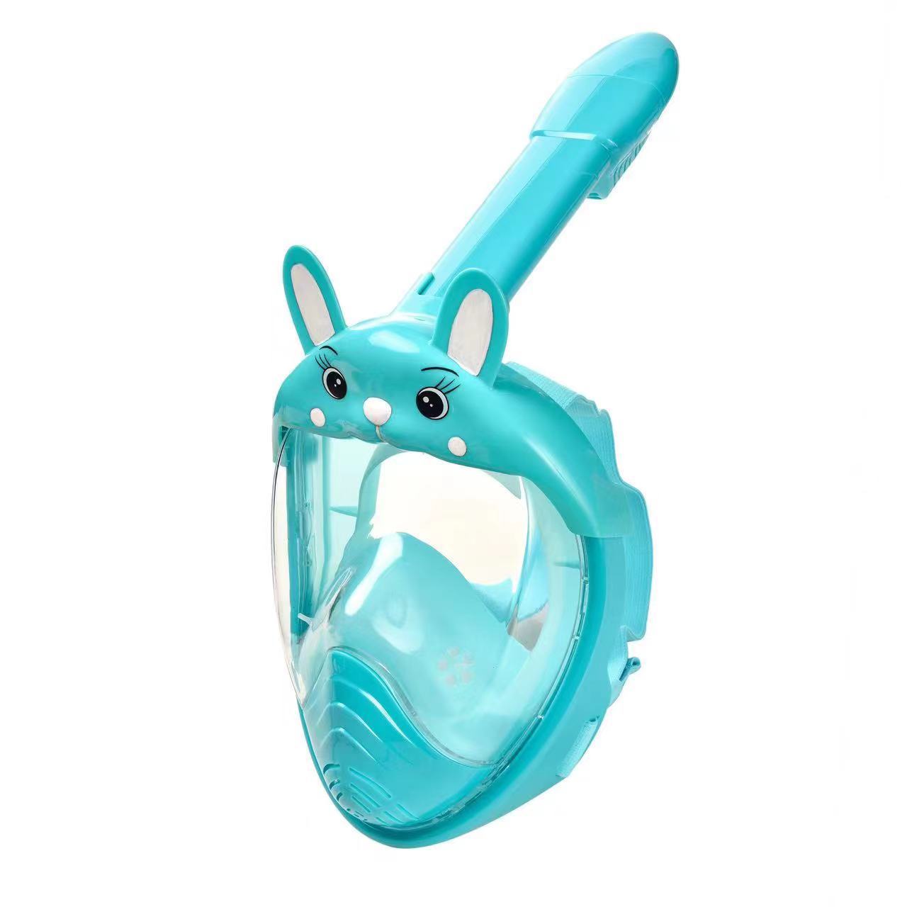 Cartoon children Lake Blue