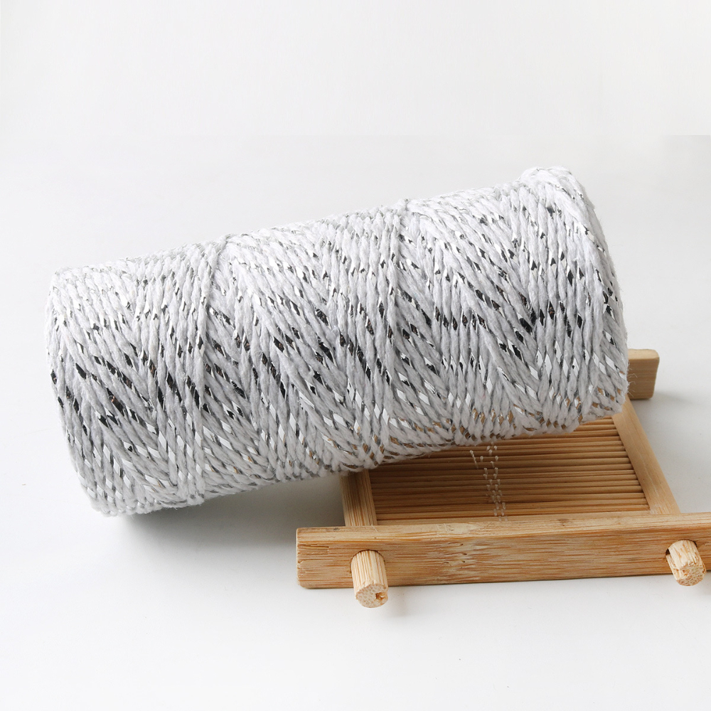 16 Silver   White * 2mm 100 m/Roll