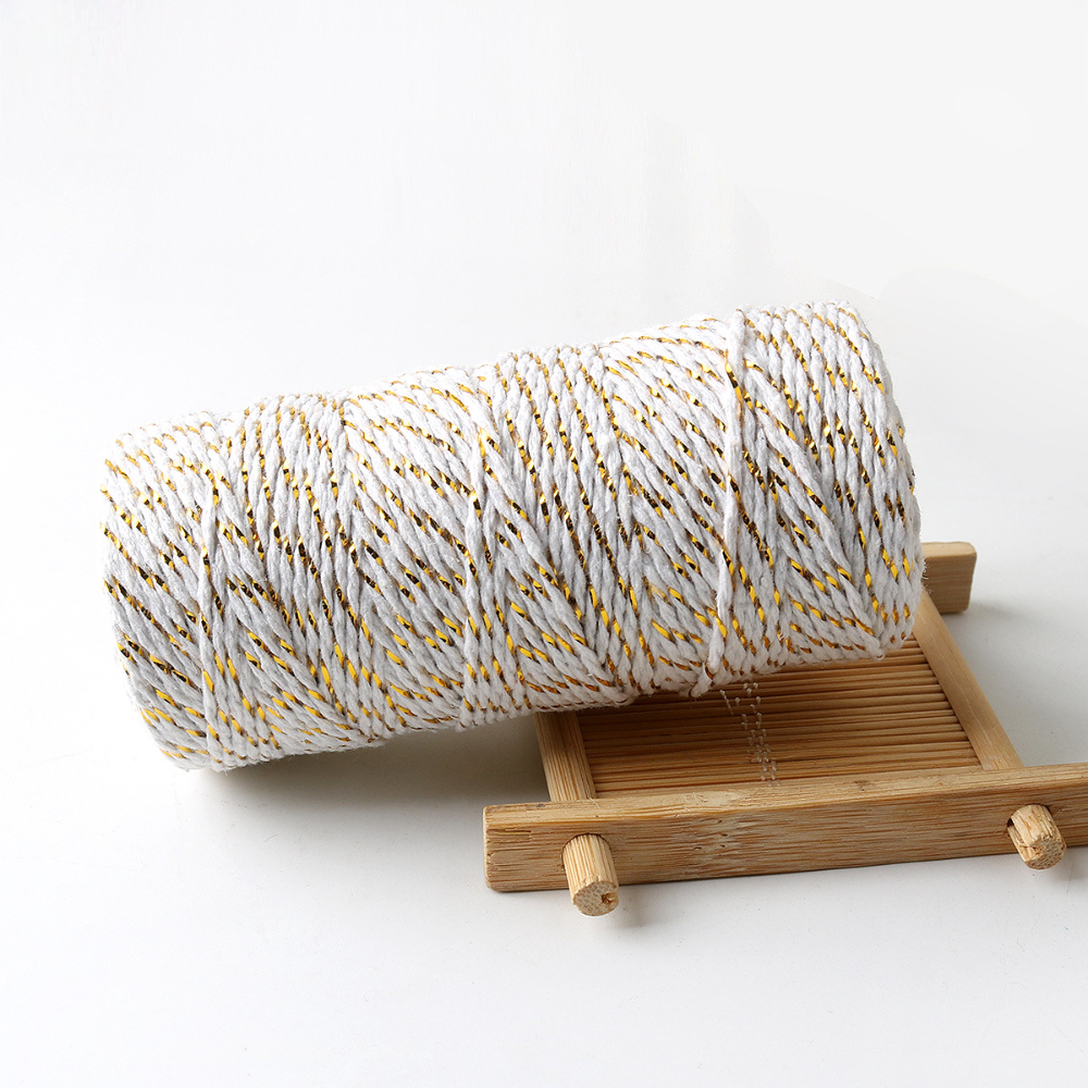 15 gold   White * 2mm 100 m/Roll