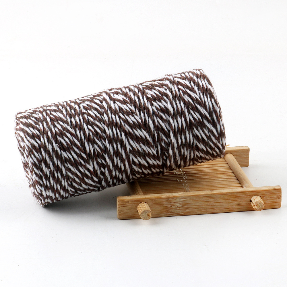 10 Coffee   White * 2mm 100 m/Roll