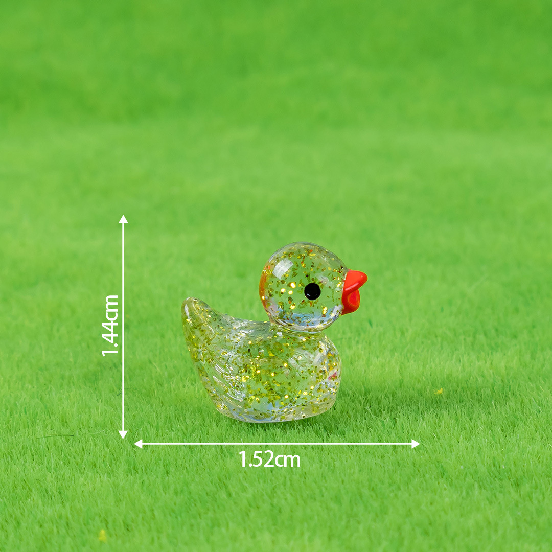 7:Transparent no. 7-yellow-green fine flash